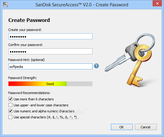 Sandisk secure access v2 not responding
